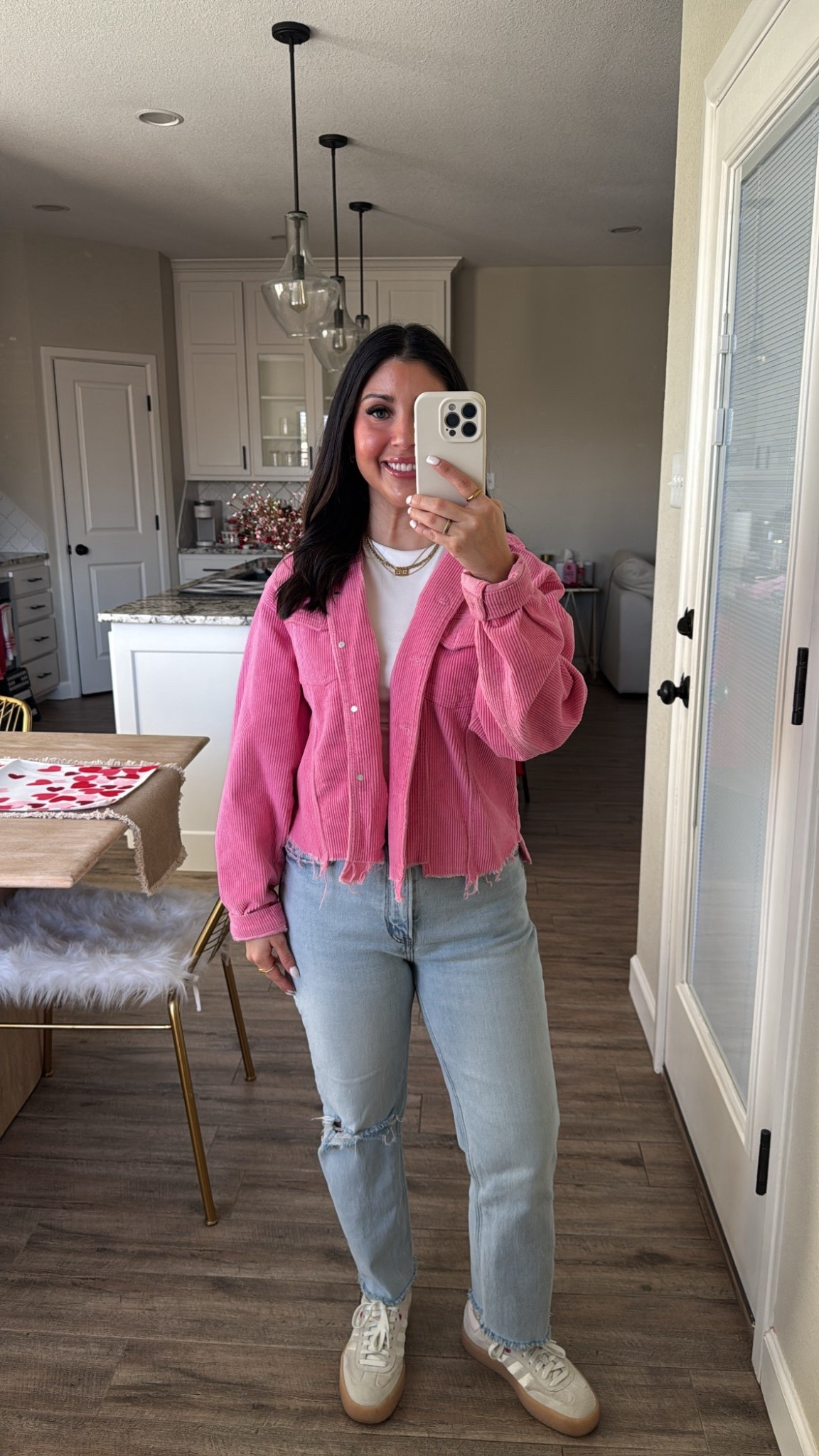 Size small In the jacket 

#LTKValentine #LTKootd #LTKPetite