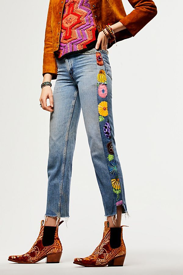 https://www.freepeople.com/shop/embroidered-tuxedo-jean/?category=jeans&color=092 | Free People