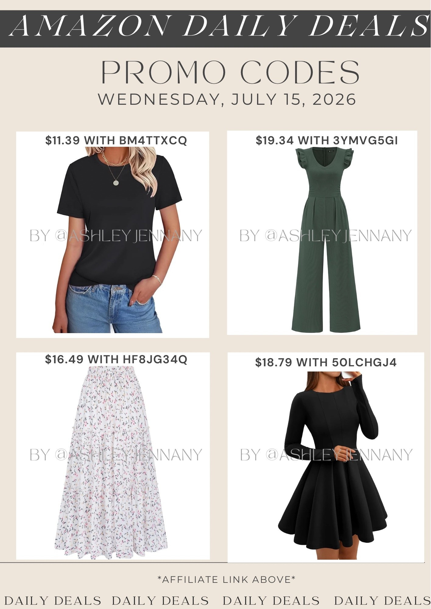 Amazon deals

#LTKSaleAlert #LTKMidsize #LTKootd