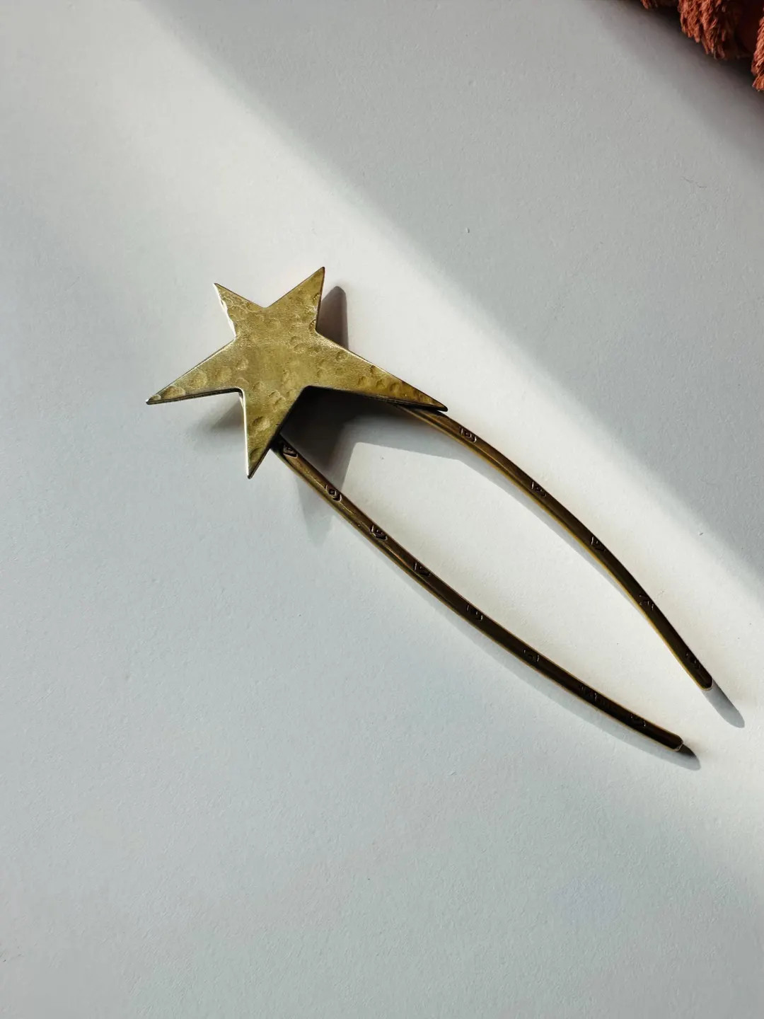 Brass Shooting Star Hair Fork | Celestial Hair Stick | Hand-forged in New Orleans - Etsy UK | Etsy (US)