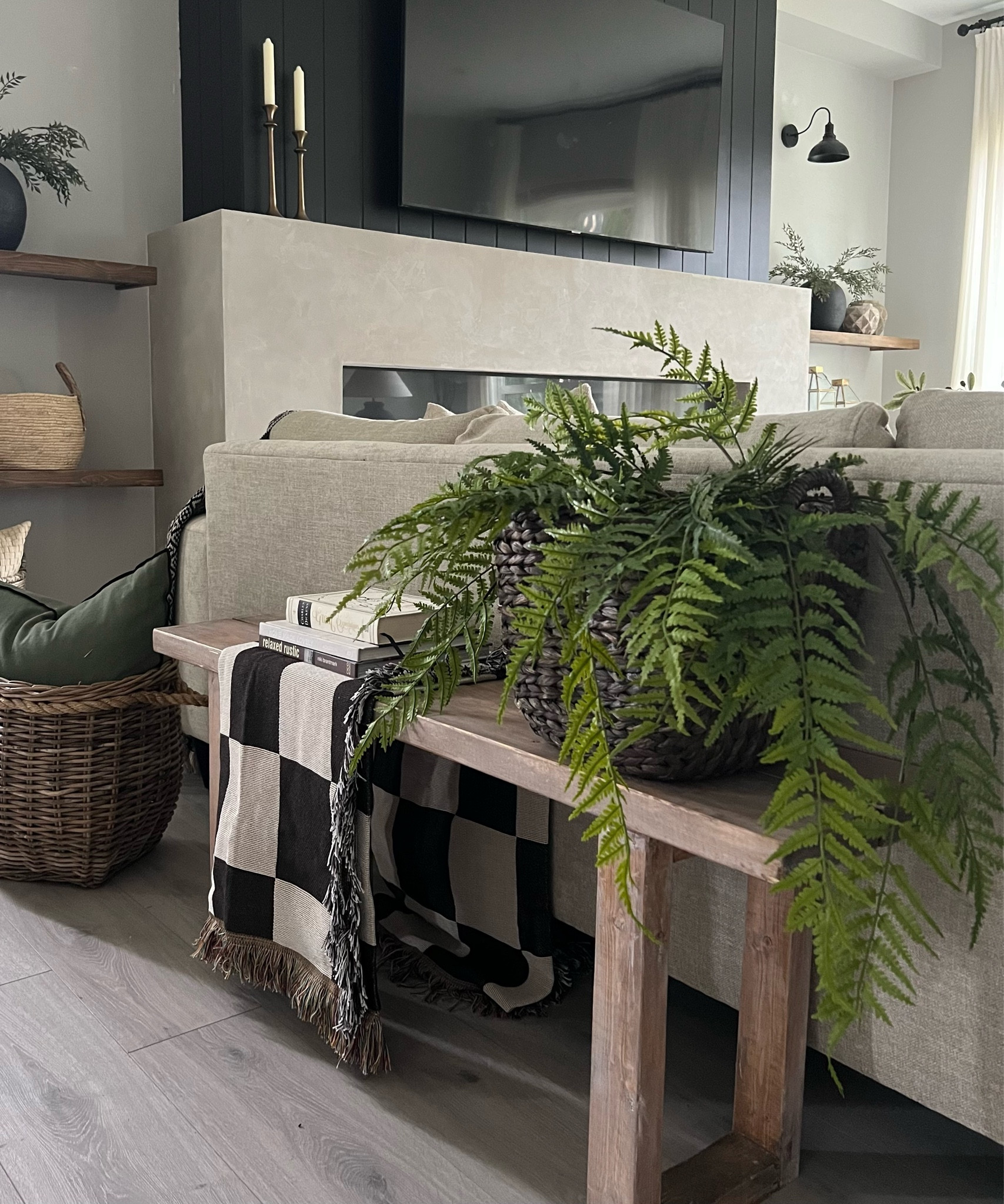 My favourite Sprinf fern stems: on sale at Michaels! 
Home decor, modern organic 

#LTKFind #LTKhome