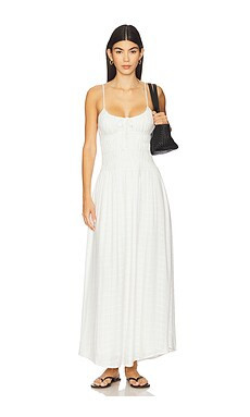 LSPACE Tala Maxi Dress in Cream from Revolve.com | Revolve Clothing (Global)