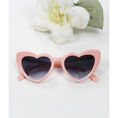 Women s pink heart sunglasses | Walmart (US)