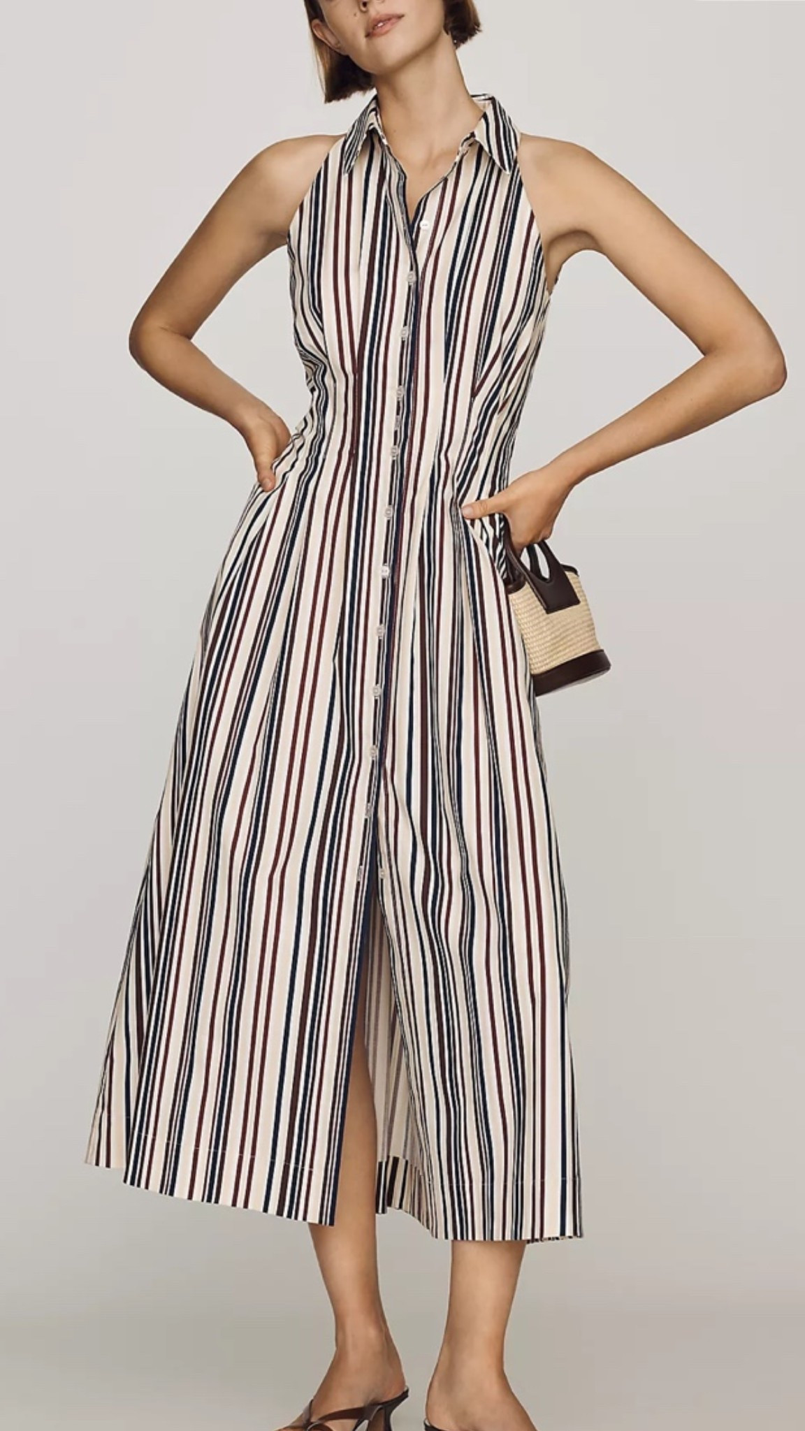Love this new color combo! 
Anthro dress
Summer dress
4th of July

#LTKSeasonal