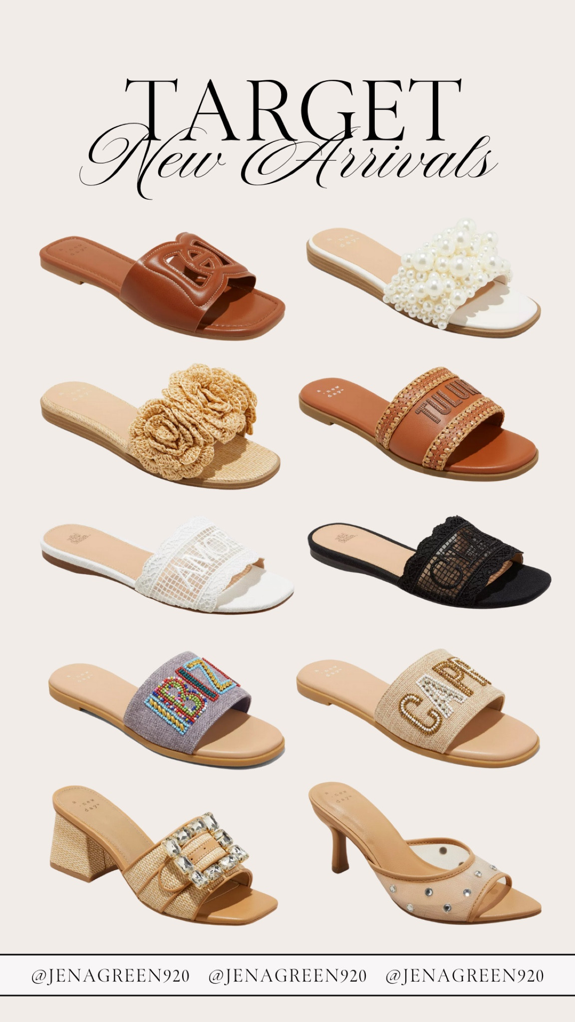 Target New Arrivals | Target New Shoes | Target Slide Sandals 

#LTKShoeCrush #LTKFindsUnder50 #LTKFindsUnder100