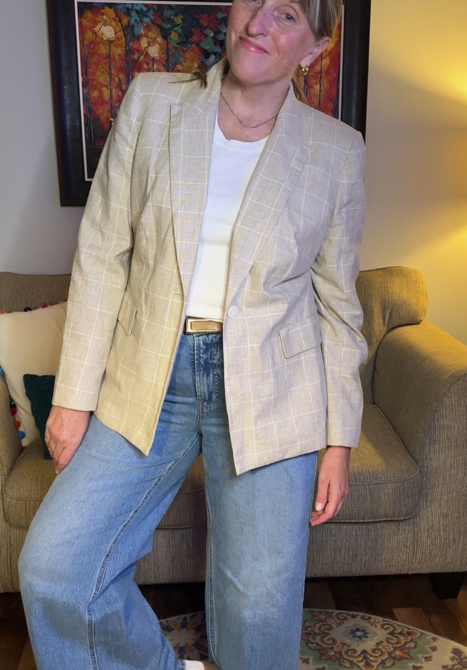 The perfect blazer to get us through summer looking put together and stylish  

#LTKSeasonal #LTKWorkwear #LTKMidsize