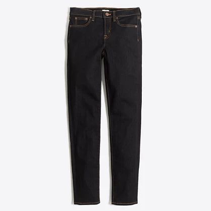 Factory rinse wash midrise skinny jean with 28&#034; inseam | J.Crew Factory