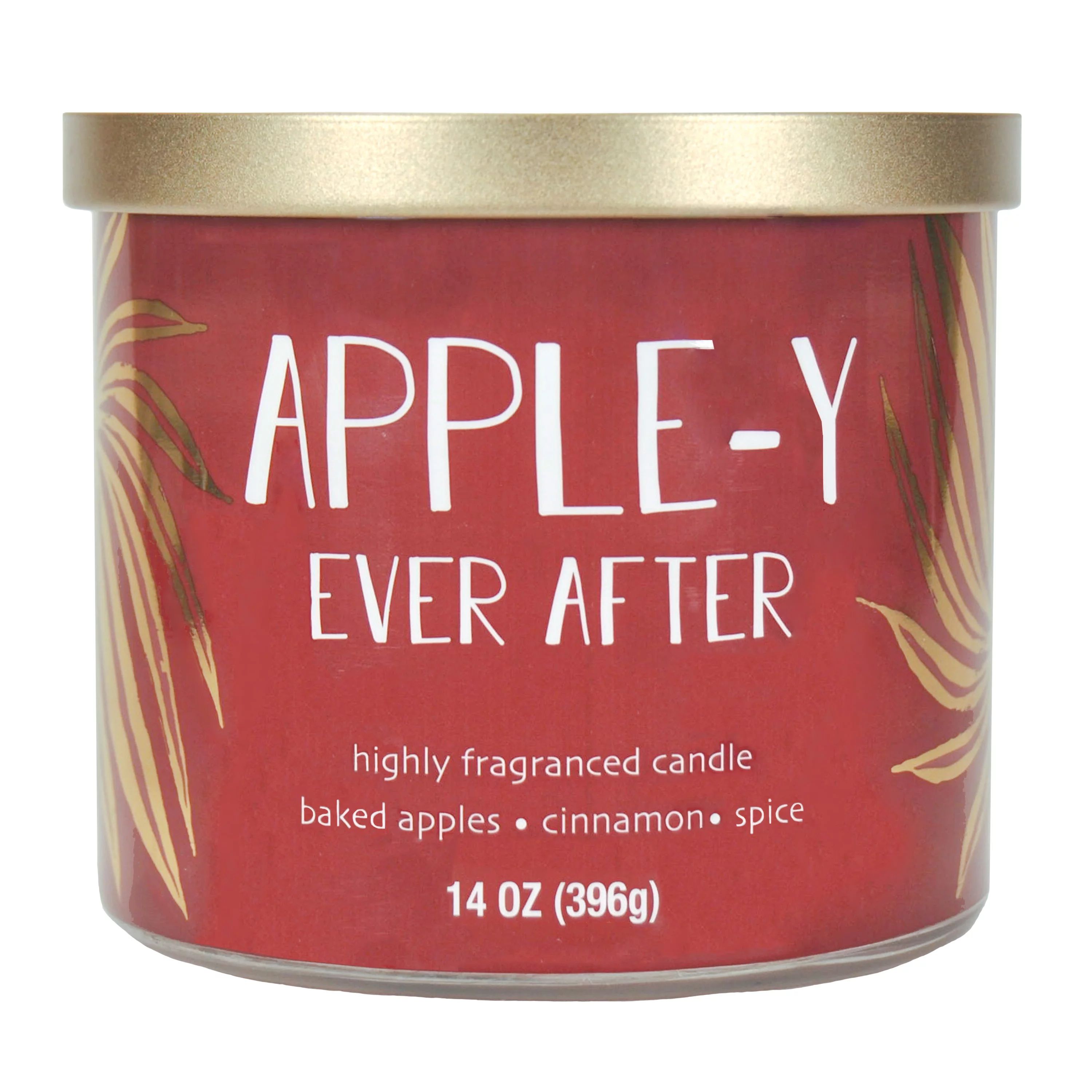 Mainstays Warm Apple Pie Scented 3-Wick Candle, 14 oz. | Walmart (US)