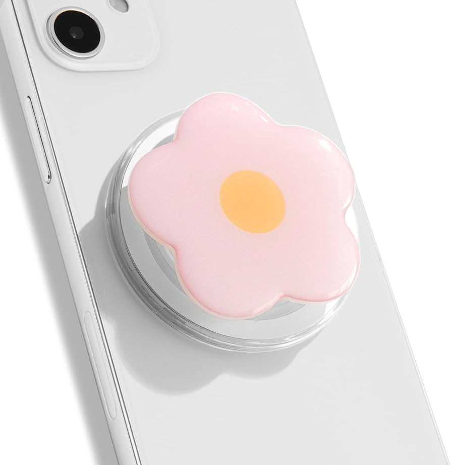OnTheGrip Compatible with Magsafe Magnetic Cute Solid Color Daisy Flower Design Collapsible Mobil... | Amazon (US)