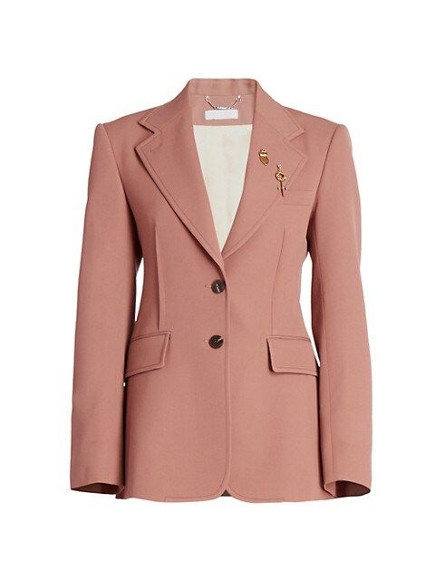 Light Grain De Poudre Jacket | Saks Fifth Avenue