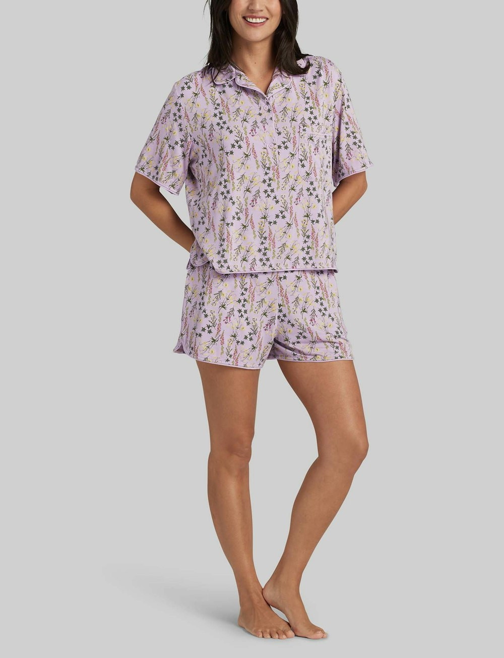 Women's Downtime Pajama Top & Short Set | Tommy John