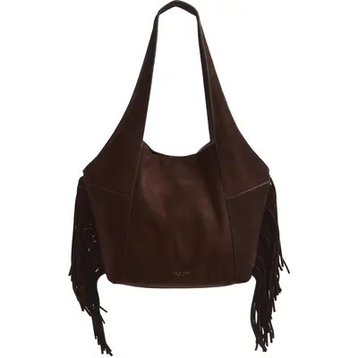 rag & bone Brayton Fringe Suede Shopper in Cho at Nordstrom | Nordstrom