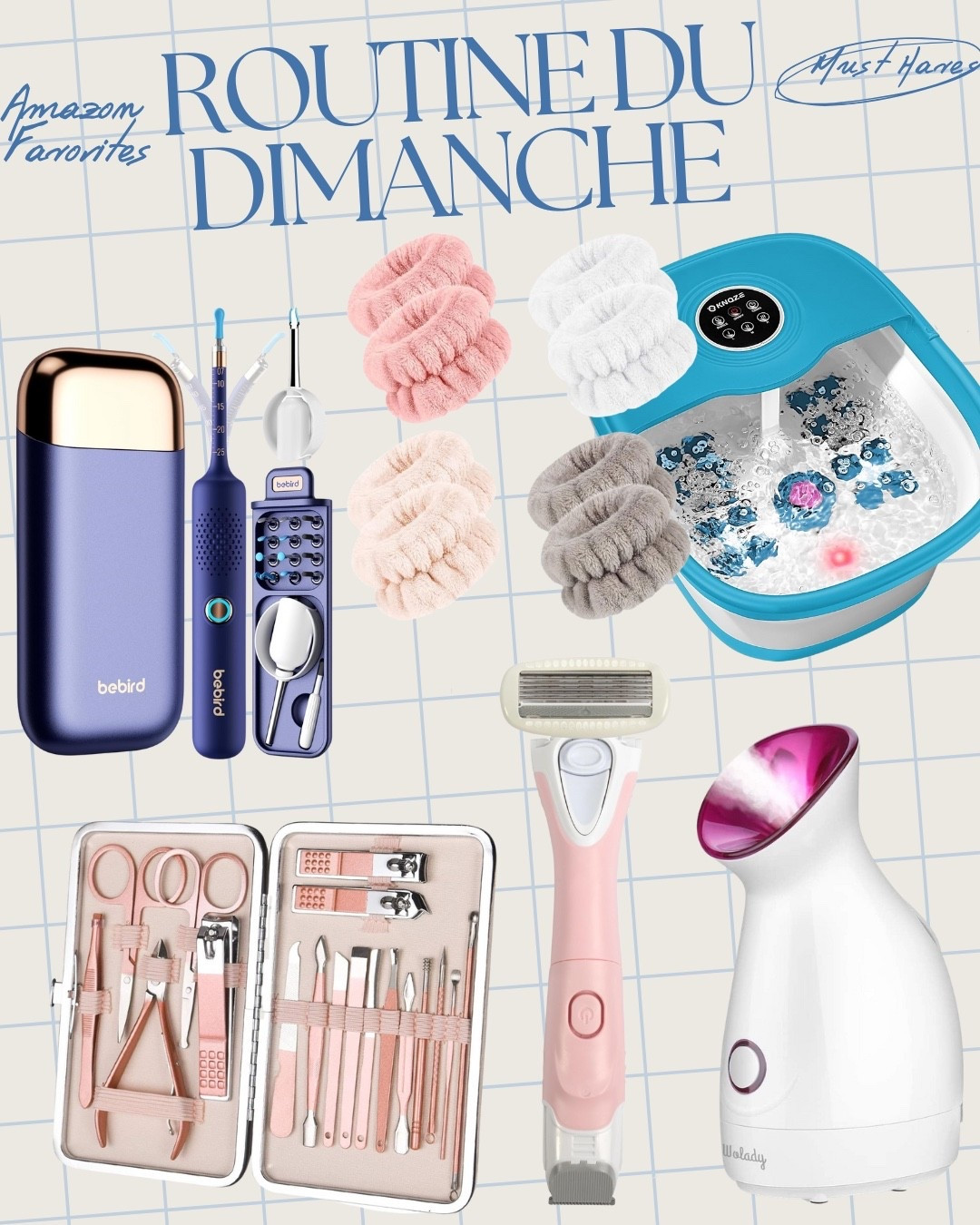 Amazon Beauty Accessories 
Mes accessoires beauté favoris à shopper sur Amazon 

#LTKbeauty #LTKhome #LTKfrance