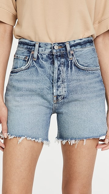 Riley High Rise Slim Leg Shorts | Shopbop