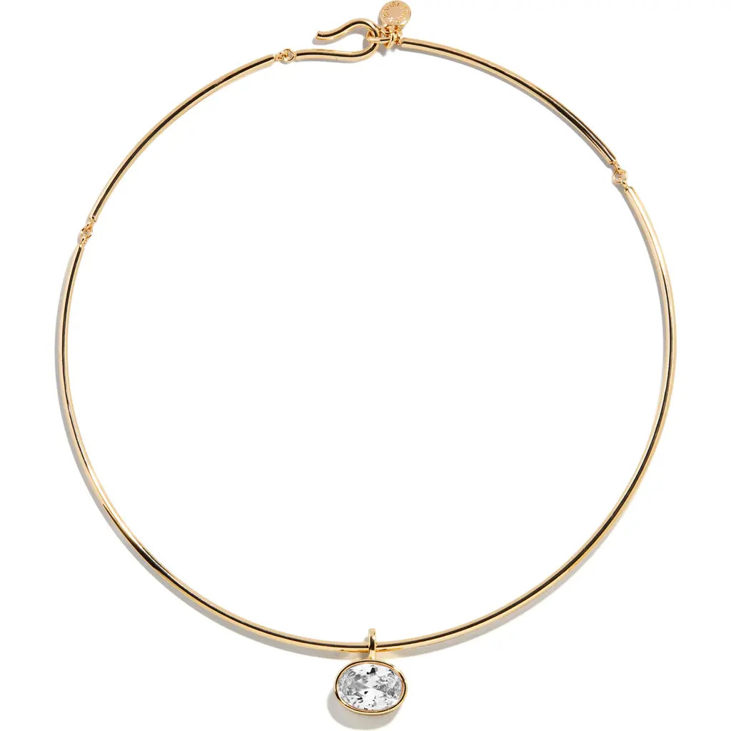 BaubleBar Lexi Crystal Collar Necklace in Clear at Nordstrom | Nordstrom