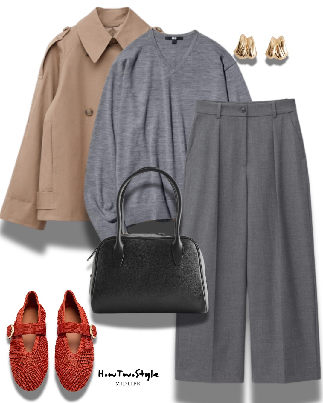 My favourite grey pants ❤️

True to size.  I wear a size AU 10.  

#LTKaustralia #LTKover50style #LTKautumn