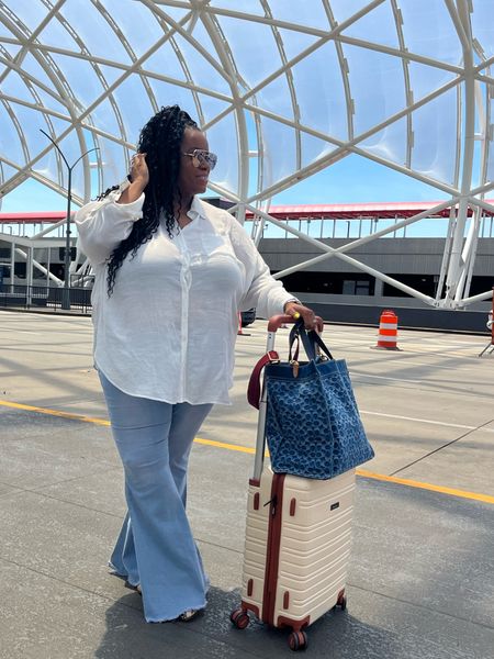 Casual airport outfit #plussize

#LTKPlusSize #LTKItBag #LTKTravel