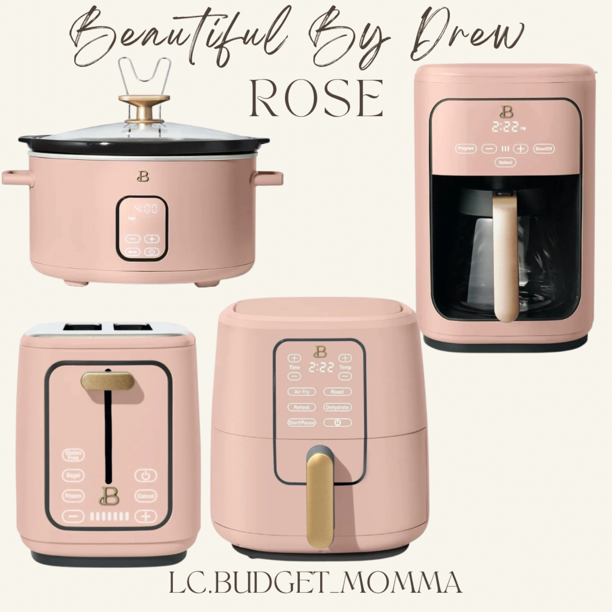 ✨NEW COLOR ✨ ROSE 

ALL LINKED! 


#pink #rose #walmart #kitchen #appliances #coffeemachine #crockpot #airfryer #toaster 

#LTKSeasonal #LTKMostLoved #LTKGiftGuide