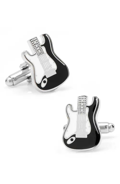 Cufflinks, Inc. Electric Guitar Cuff Links in Black at Nordstrom | Nordstrom