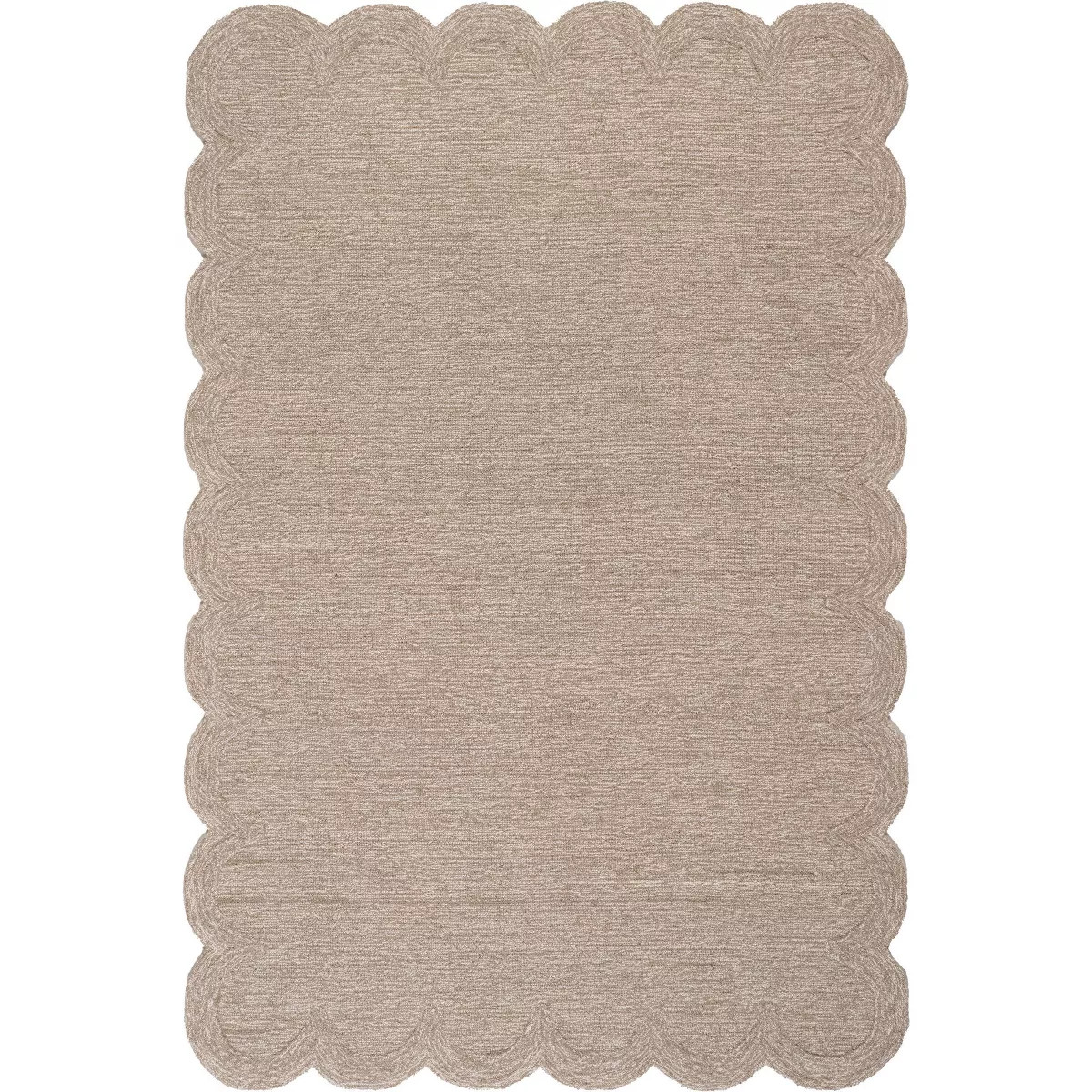 Nuloom Elira Solid Bordered Indoor Area Rug | Target