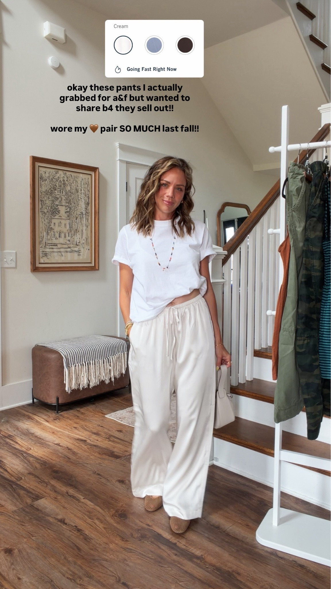 Summer to fall outfit! In small both! I like my satin pants slouchy and oversized ditto w my tees

#LTKgrwm #LTKdayinmylife #LTKxMadewell