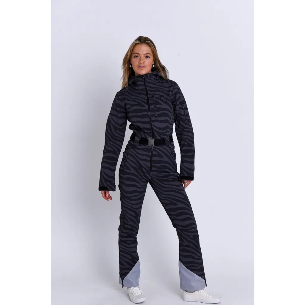 OOSC Chic Ski Suit - Black Tiger in Multi-Colour at Nordstrom, Size Medium P | Nordstrom