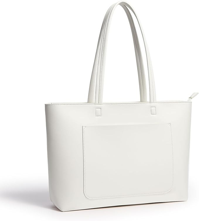 Fancy Forest Tote Bag for Women，Vegan Leather Shoulder bag，Tote Purse with Zipper for Work, T... | Amazon (US)