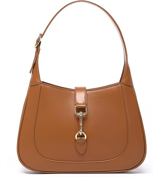 Keyli Vegan Leather Shoulder Bag for Women Small Shoulder Purses Top Handle Handbags with Adjusta... | Amazon (US)