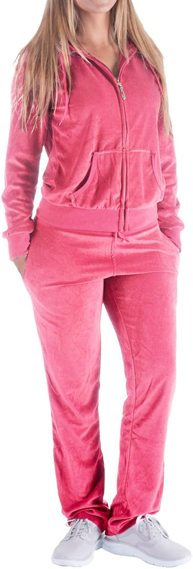 Winter Outfits for Women 2 Piece Sweatsuits Fleece Sherpa Lined Zip-up Hoodie Jogger Tracksuit Se... | Amazon (US)
