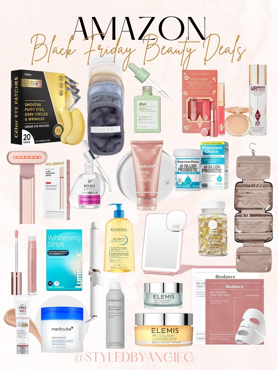 Amazon Black Friday Beauty Deals! So many really good finds that would be perfect gifts for her! 
#founditonamazon #ad #winterfavorites2025 @amazon


Amazon finds, Amazon Black Friday deals, Amazon beauty, gifts for her, gifts for her under $50, stocking stuffers for her, amazon skincare, gifts for teens, gifts for mom, Amazon face mask, Korean skincare, makeup bag, medicube 

#LTKCyberWeek #LTKGiftGuide #LTKBeauty