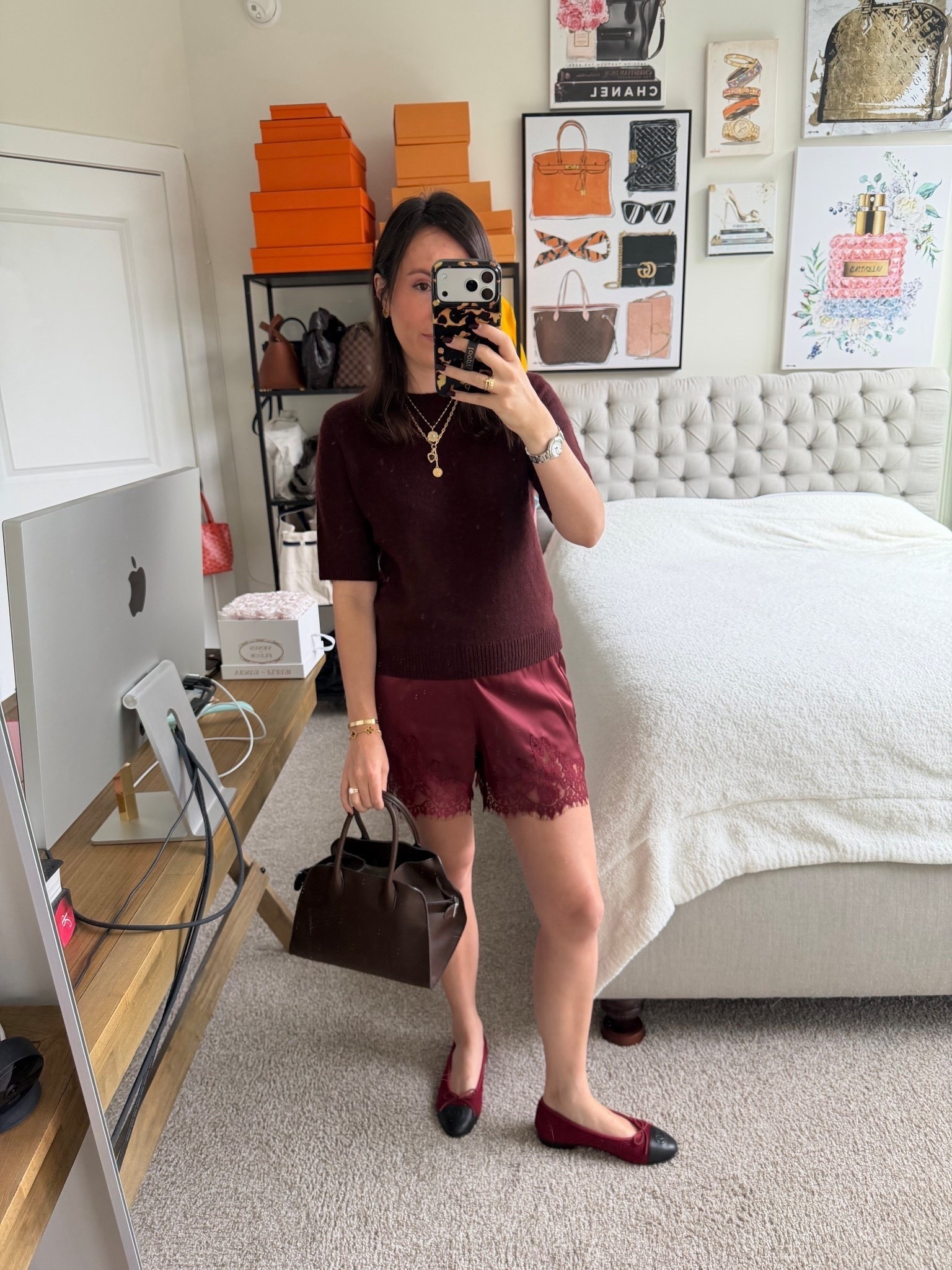 Vince burgundy maroon cashmere sweater with reformation lace trim shorts




#LTKStyleTip #LTKHoliday #LTKFindsUnder100