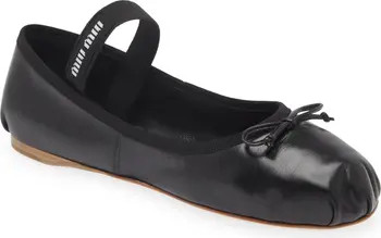 Lea Logo Ballerina Flat (Women) | Nordstrom