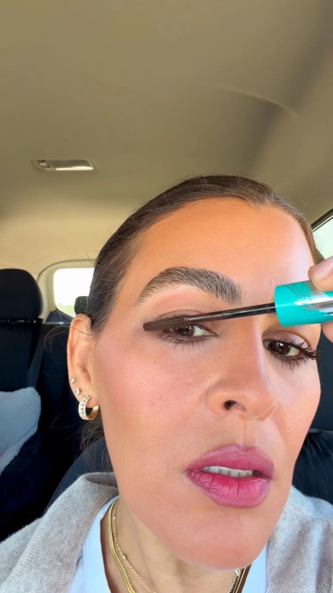 Color brown in mascara. Lipstick is Maria @thrivecausmetis 

#LTKBeauty #LTKOver40 #LTKValentine