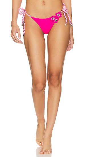 Delilah Bikini Bottom in Influencer Pink | Revolve Clothing (Global)