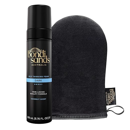 Bondi Sands Self Tanning Foam + Application Mitt | Includes Lightweight Sunless Foam + Reusable M... | Amazon (US)