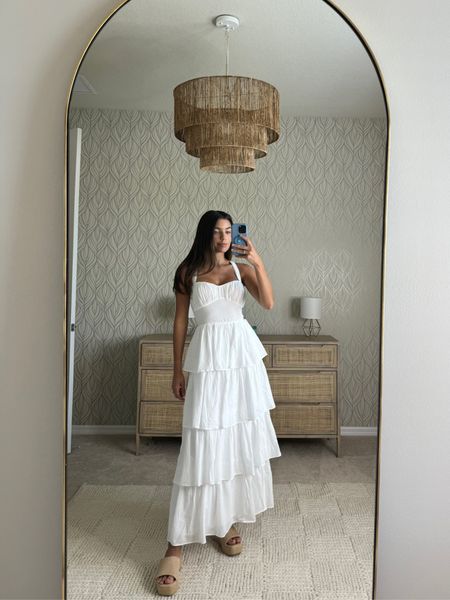 This dress screams Miami! Perfect for the brides & the non-brides! So stunning! I’m in a size XS :) 

20% off code AFLTK

@abercrombie +
#abercrombiepartner +


Wedding 
Bridal 
Abercrombie 
Sale alert
Bridal dress
White dress
Reception dress
Bachelorette inspo 
LTK sale 

#LTKSpringSale #LTKsalealert #LTKwedding #LTKSpringSale