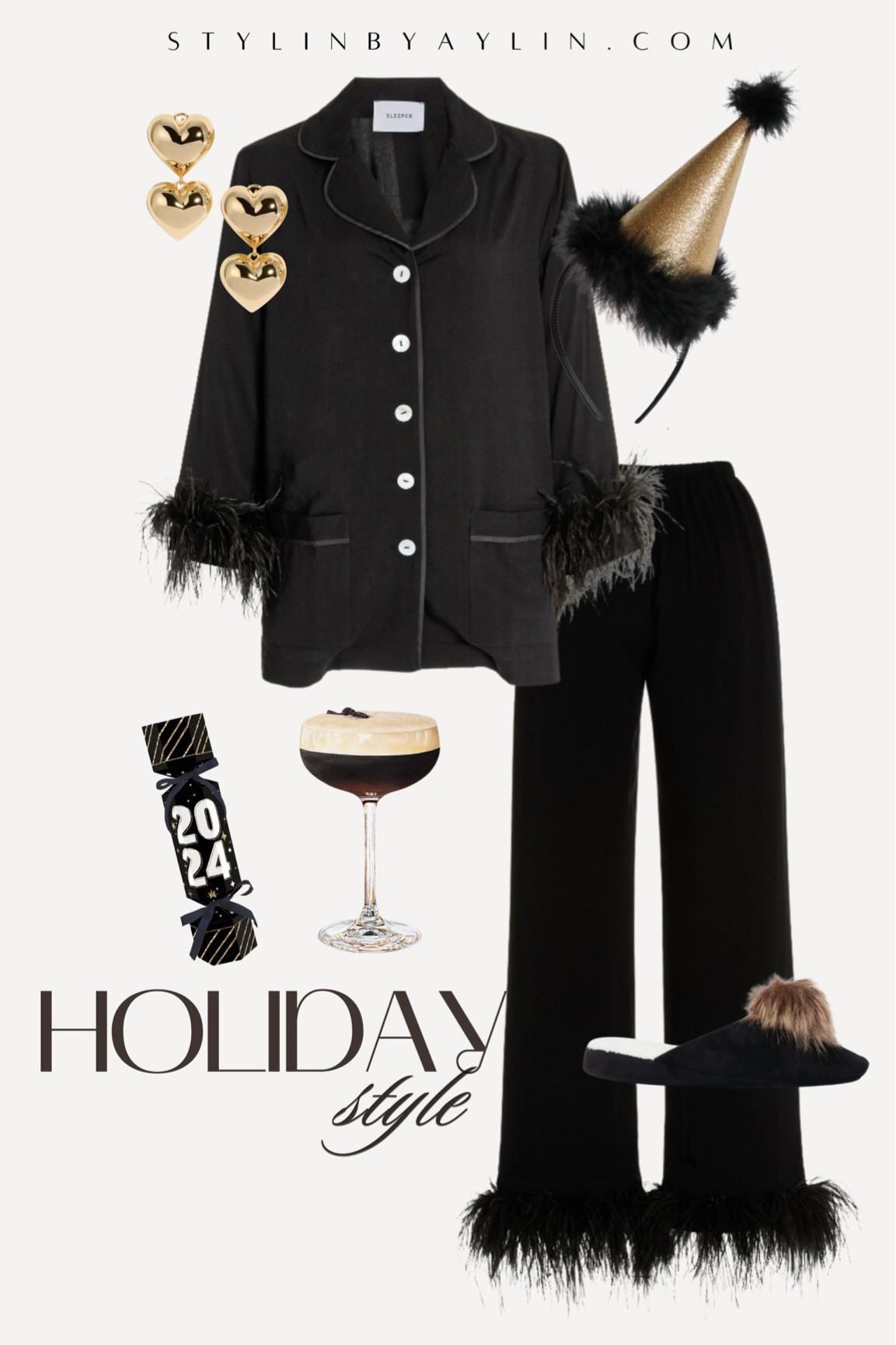 Outfits of the week- Holiday style edition, pajama set, cozy set, New Year’s Eve look, style inspo, StylinByAylin 

#LTKHoliday #LTKSeasonal #LTKstyletip