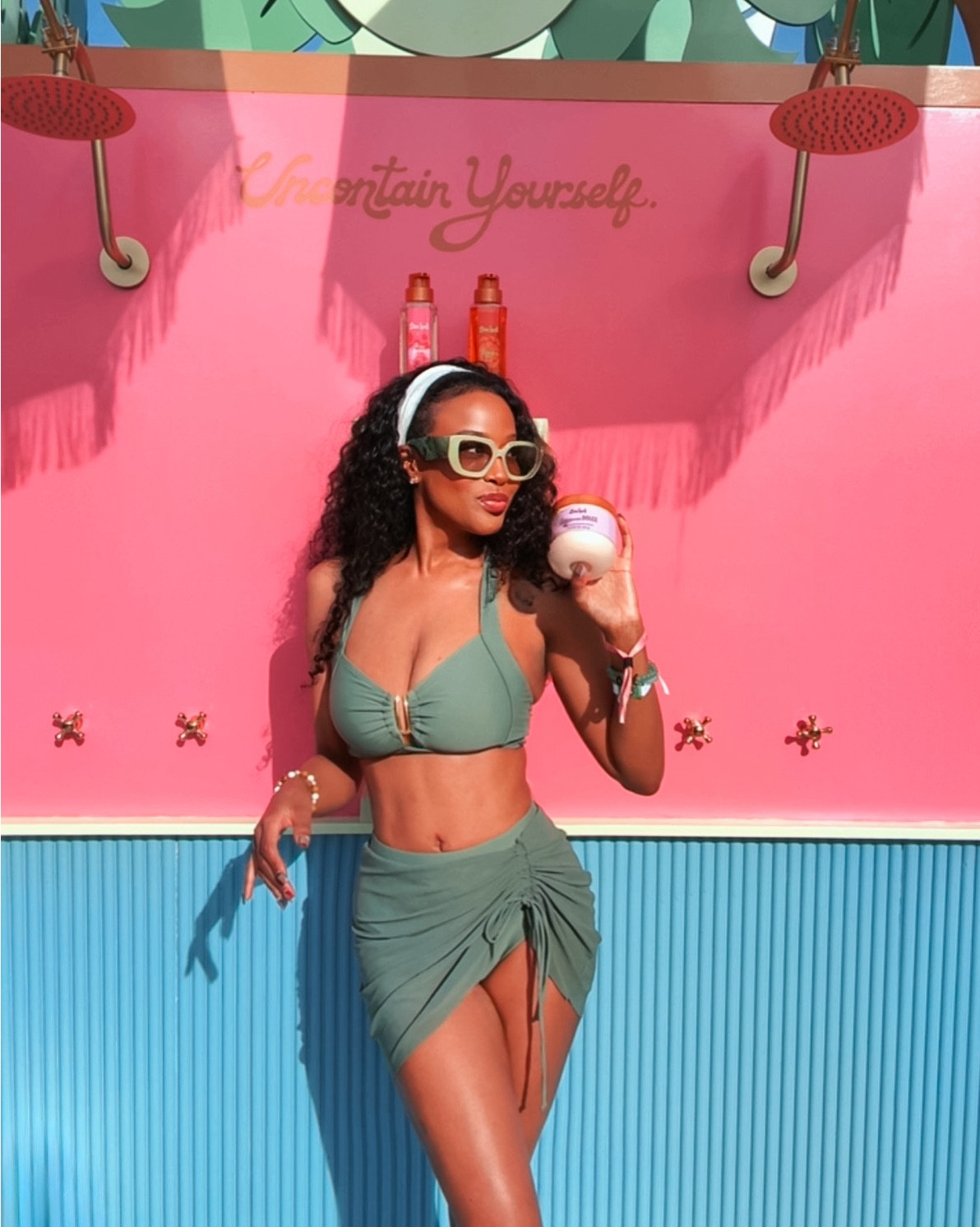Had a great time with Tree Hut at world springs last week and I found the perfect modest yet still cute and trendy bathing suit ! Great for those of us with a little bit more up top 🫶🏾Also linking my fave scents and products I chose from the relaunch ☀️💜

#LTKBeauty #LTKSwim #LTKTall