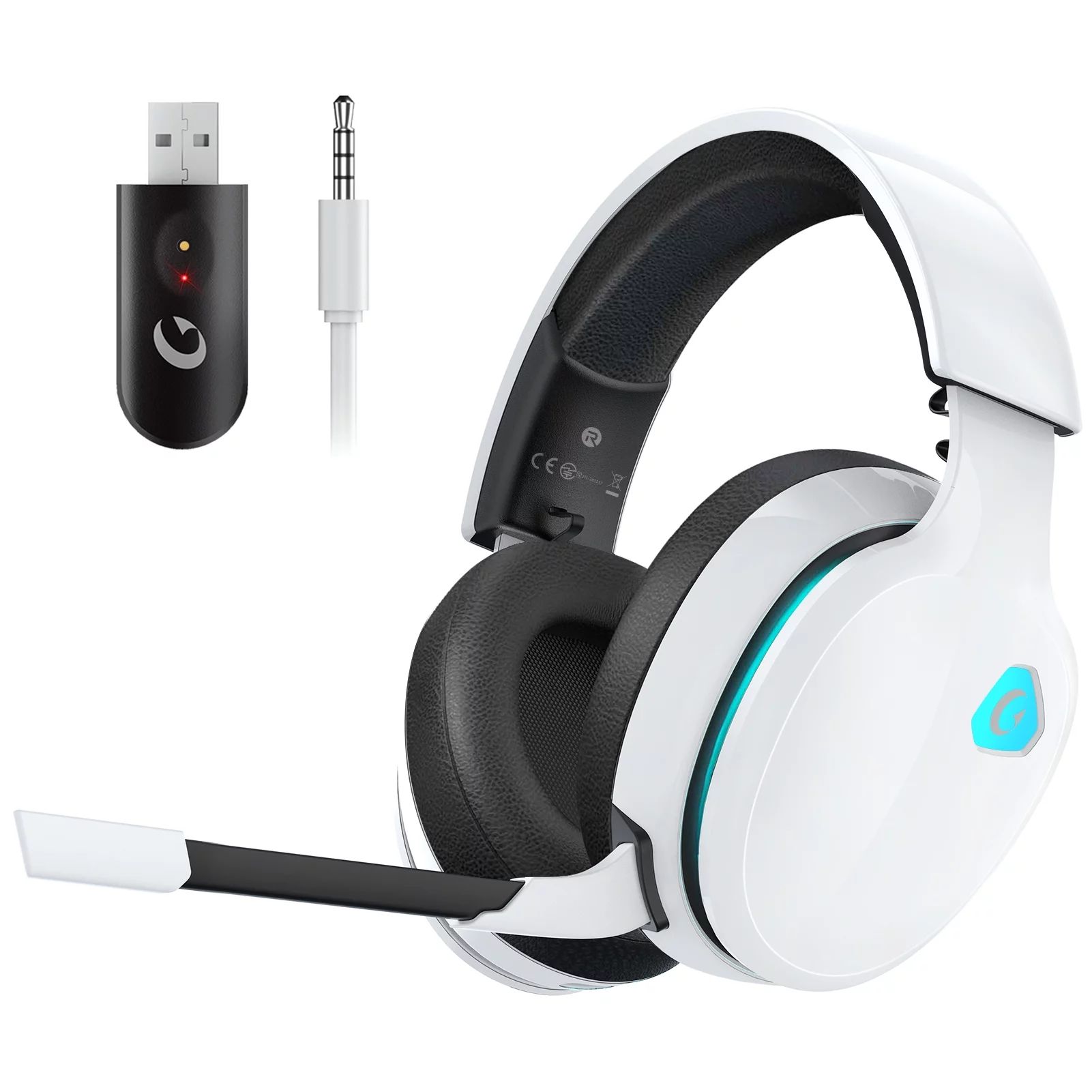 Gtheos 2.4GHz Wireless Gaming Headset for PC, PS4, PS5, Mac, Nintendo Switch, Bluetooth 5.2 Gamin... | Walmart (US)