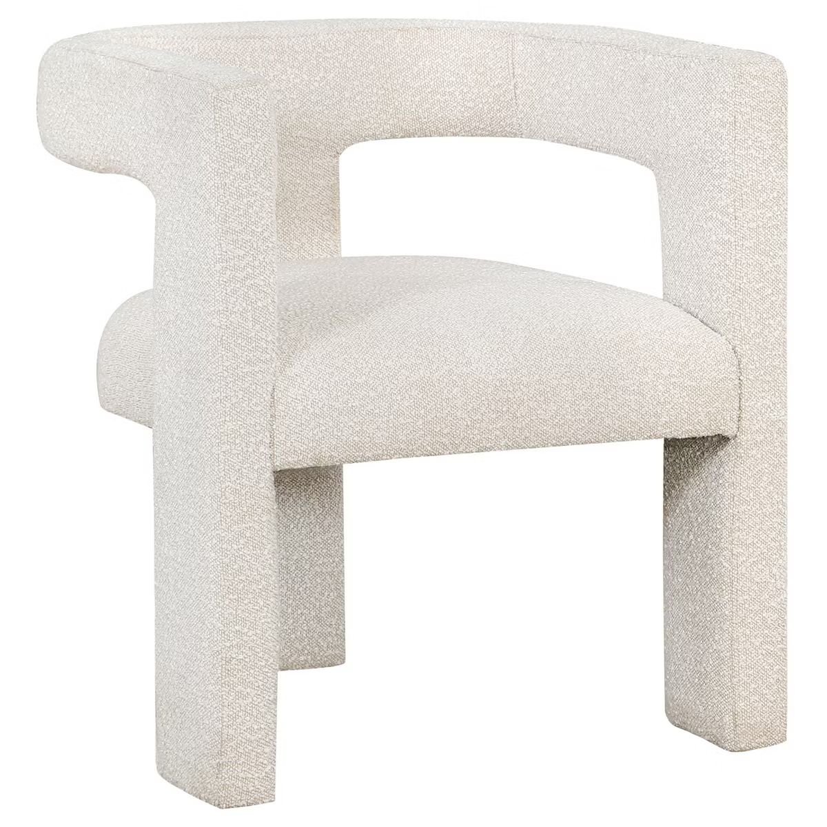 Coaster Home Furnishings Petra Boucle Upholstered Accent Side Chair White | Target