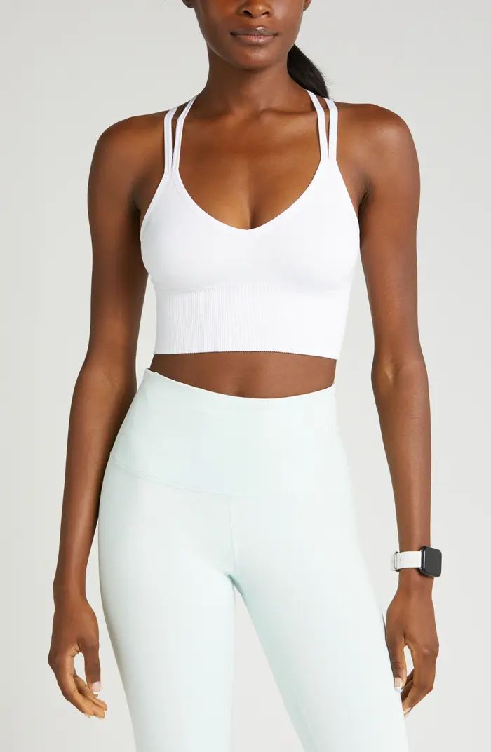 Zella Rhythm Seamless Sports Bra | Nordstrom | Nordstrom