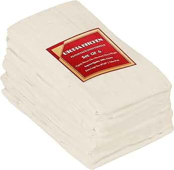Utopia Kitchen [6 Pack Flour Sack Tea Towel, 28" x 28" Ring Spun 100% Cotton Dish Cloths - Machin... | Amazon (US)