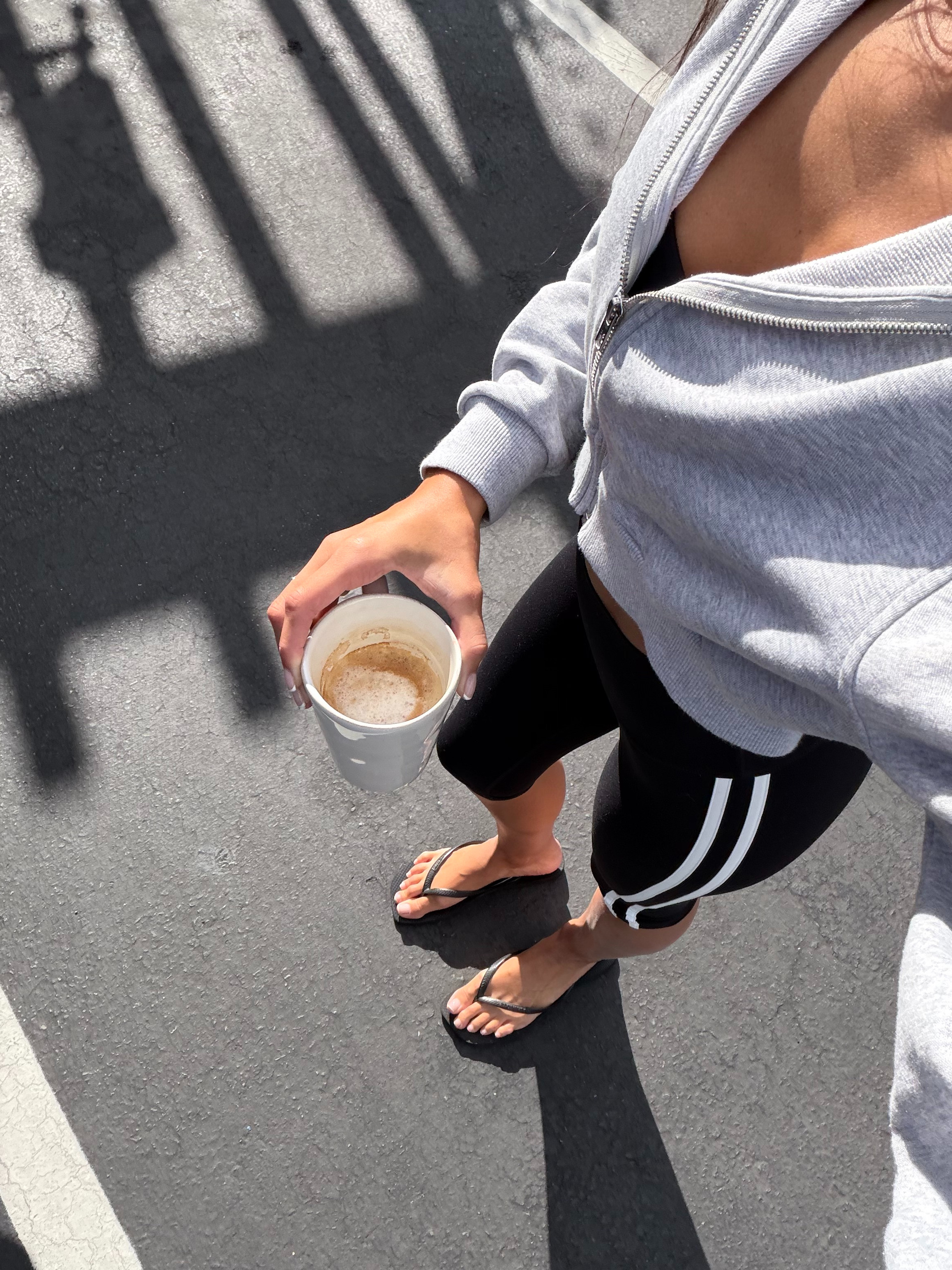 quick running errands look! wearing size XS. these sandals are the best to easily throw on & go!  

 #LTKdayinmylife #LTKgrwm #LTKootd