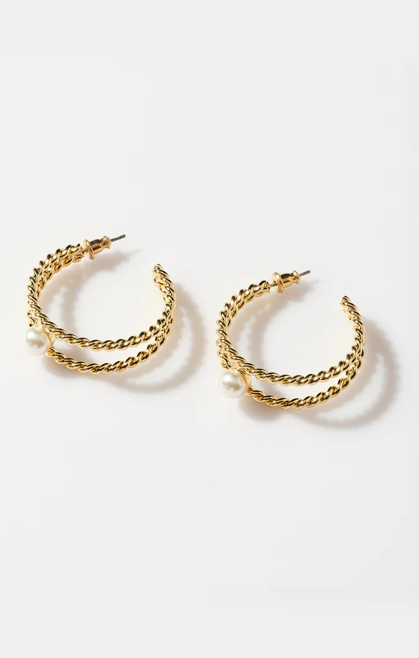 Faithy Jewels Diana Double Hoop | Show Me Your Mumu