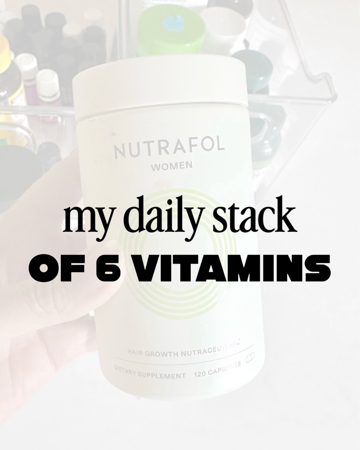 My daily stack of vitamins 

I’ve heard great things about the JS Health Berberine & Magnesium. Will be trying them soon!

#LTKdayinmylife #LTKBeauty #LTKActive