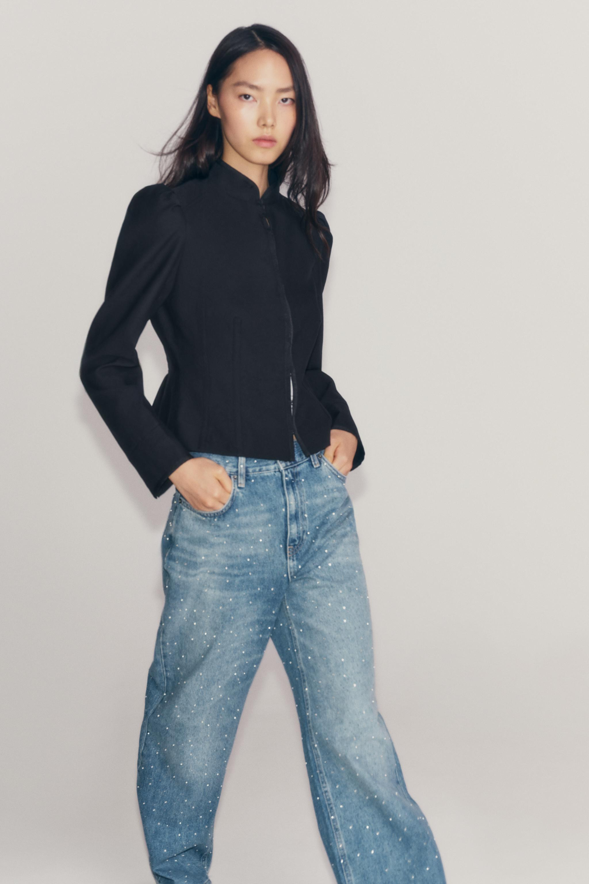 ZW COLLECTION JACQUARD JACKET | Zara US