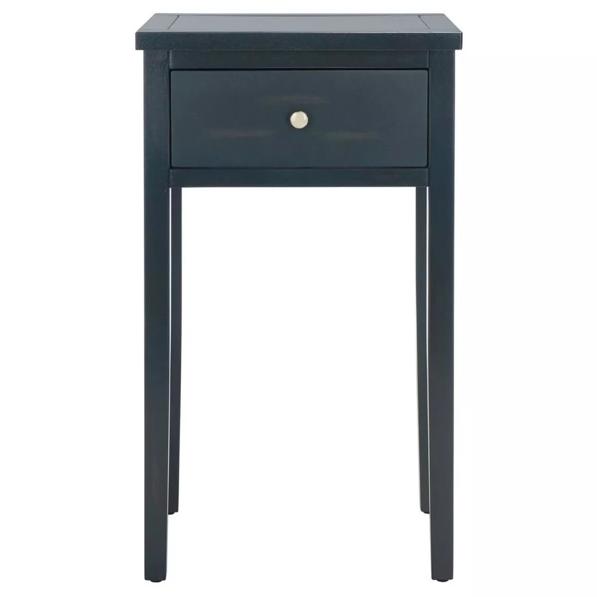 Abel Nightstand With Storage Drawer - Dark Teal - Safavieh. | Target
