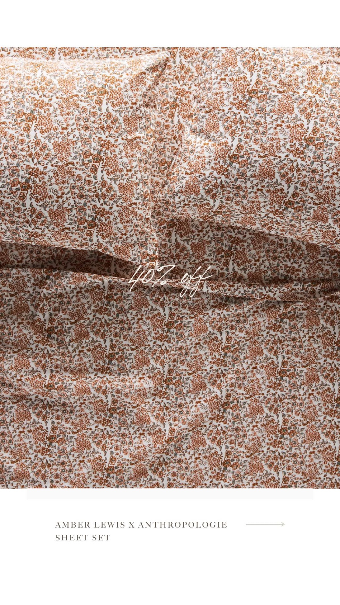 Amber Lewis X Anthropologie Sheet Set Sale 

#LTKhome