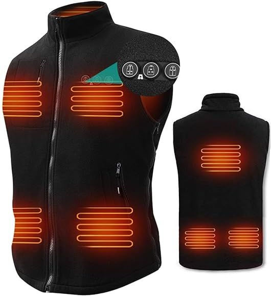ARRIS Heated Vest for Men with Battery Pack Included Size Adjustable Warm Clothing | Amazon (US)