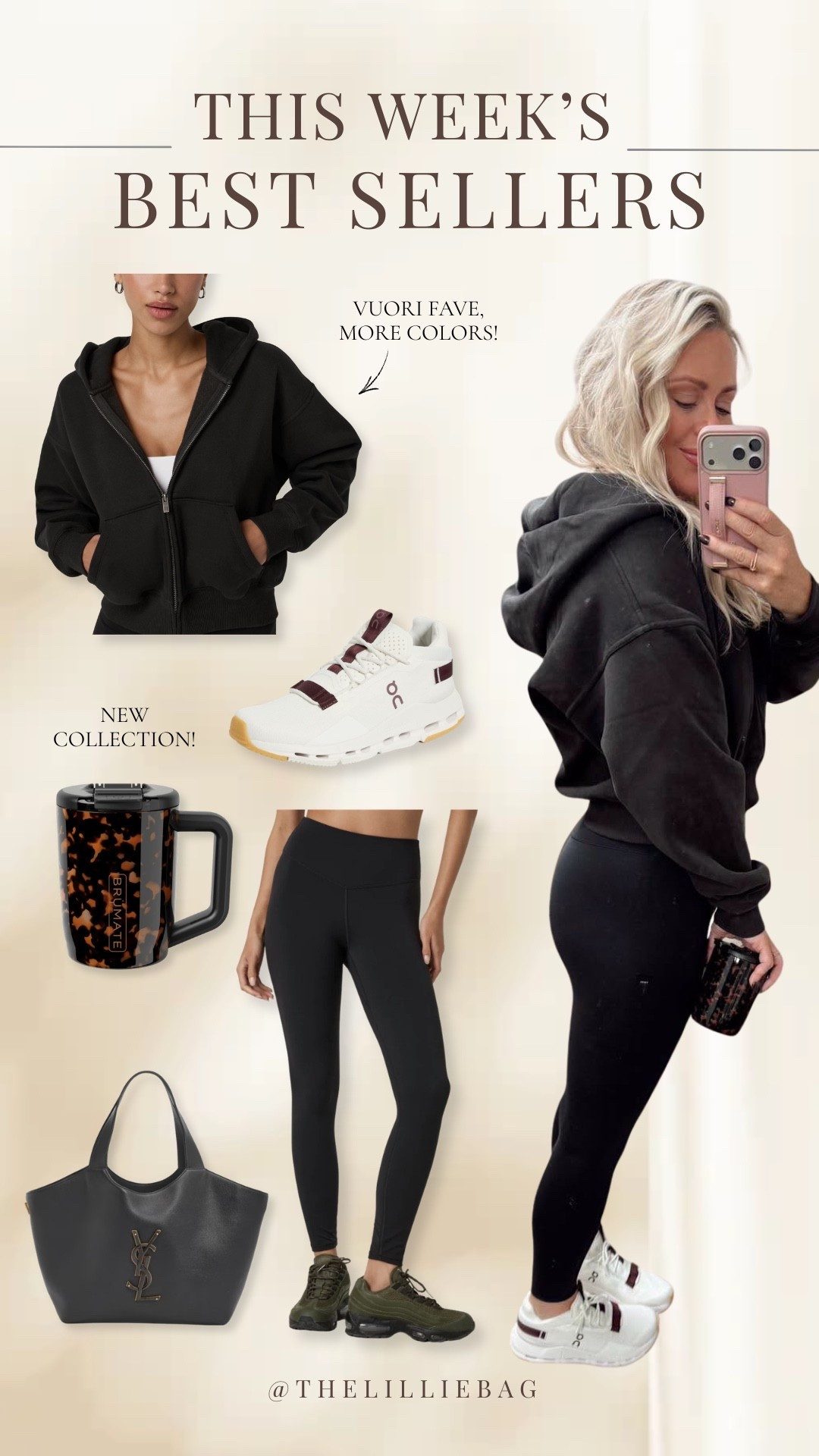 This washed black Vuori full zip might be my favorite layer for fall 🖤 I love how the softer black looks with leggings and sneakers for an easy everyday outfit. Everything I’m wearing is a small!

Active outfit. Workout. Over 40.

#LTKOver40 #LTKActive #LTKootd